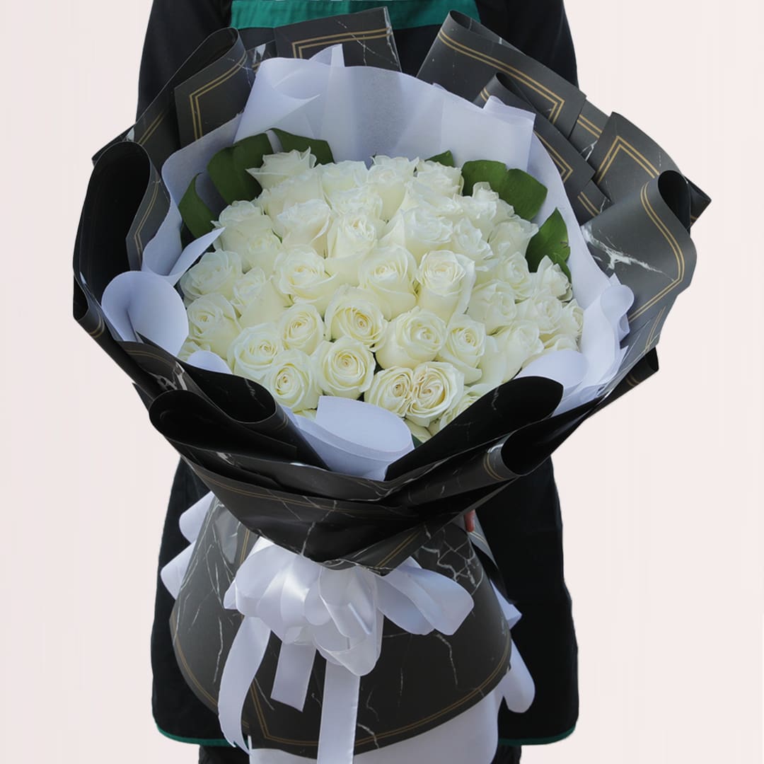 Rose Bouquet White Rose Bouquet