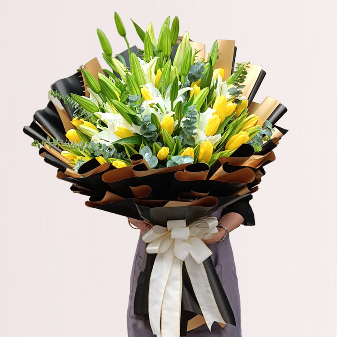 order tulip bouquet online