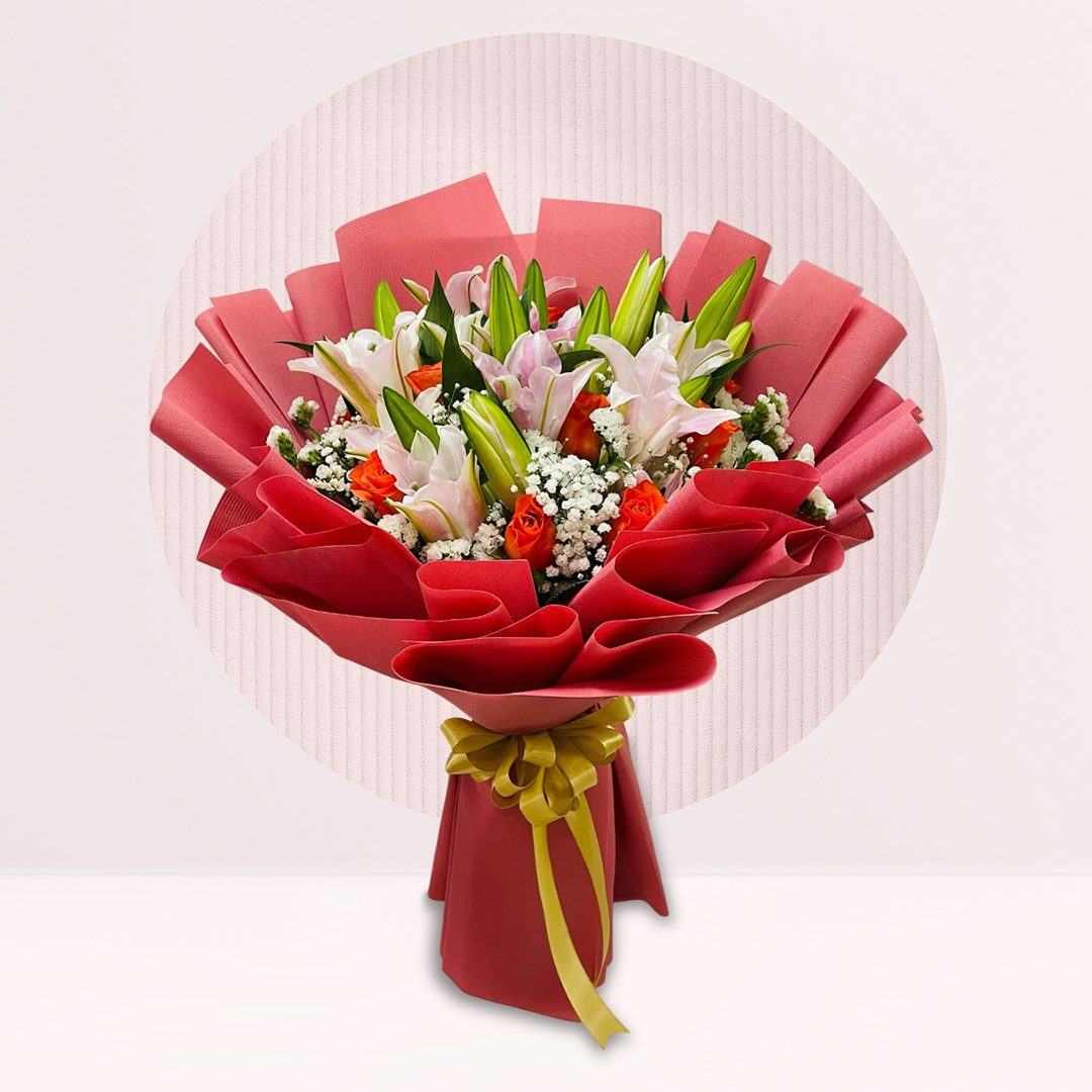 1 (39) order hand bouquet lily online