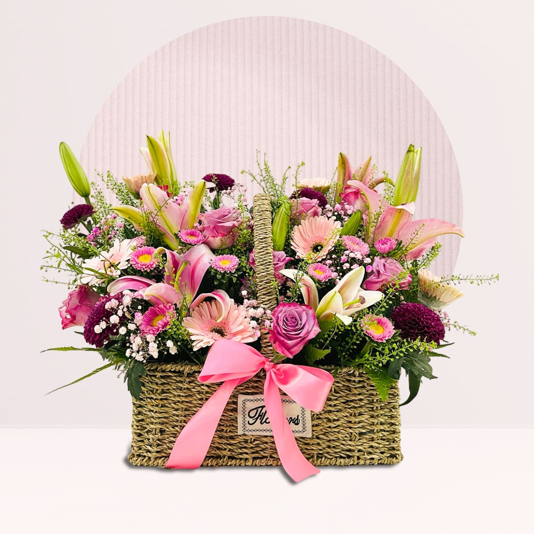 1 (46) order flower basket flowers online