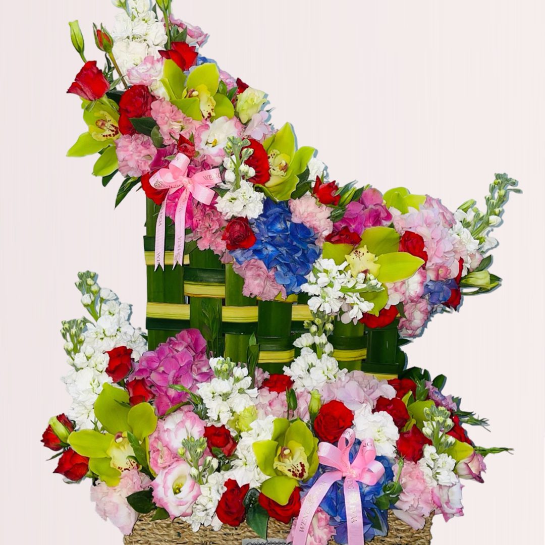 2 (25) order basket bouquet online