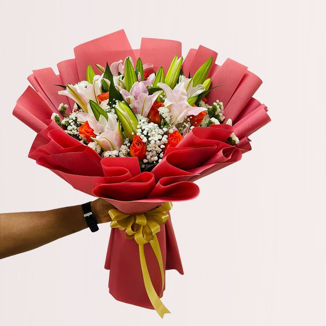 2 (33) send lily bouquet online