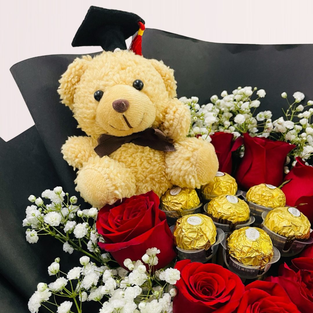 985 send graduation bouquet online
