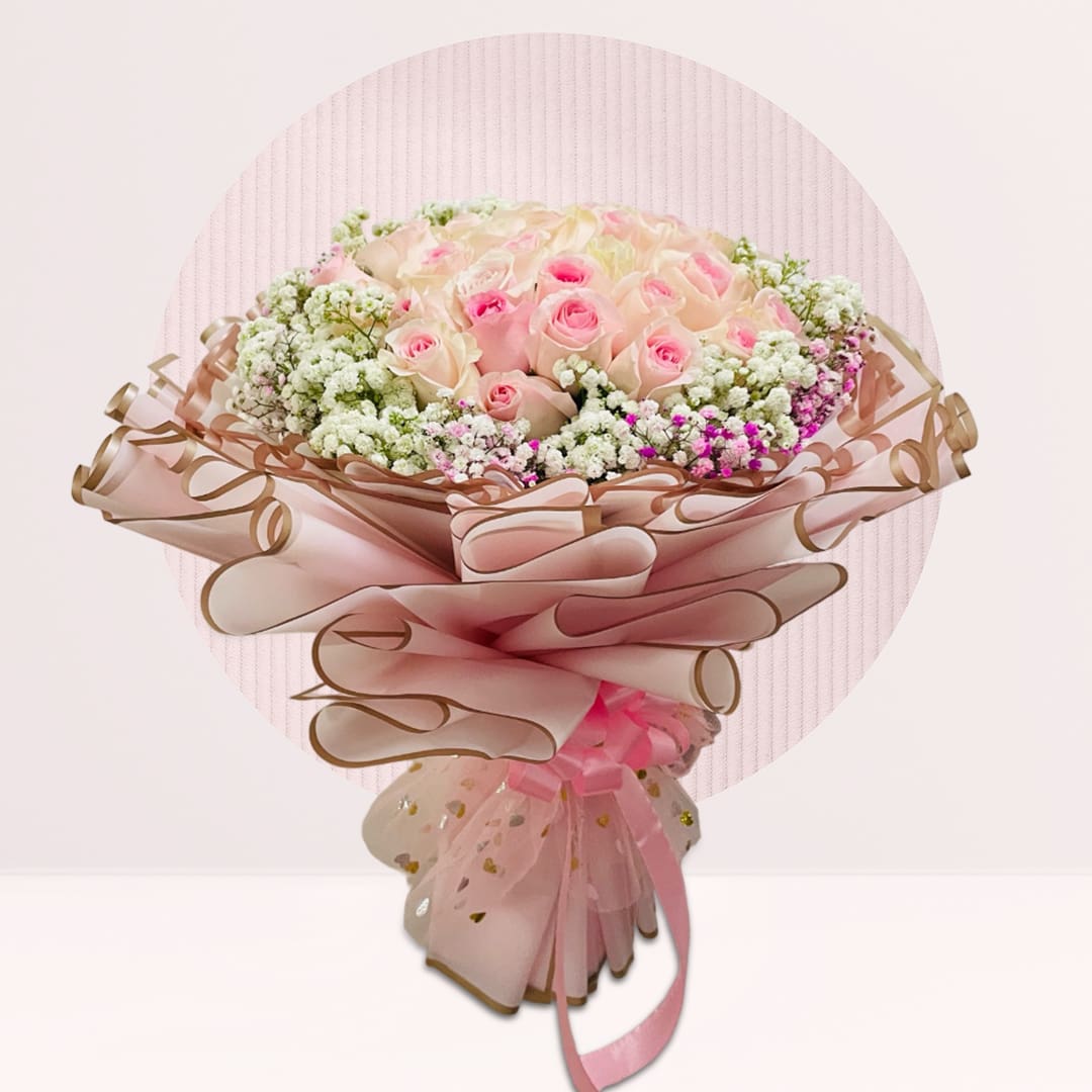 1 (165) order pink bouquet roses online