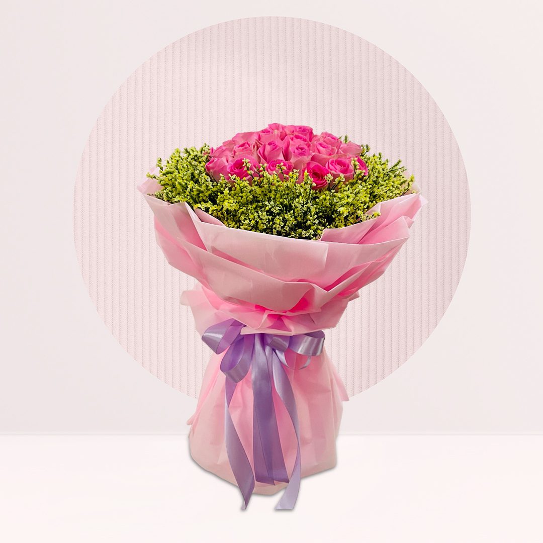 1 (167) order rose bouquet pink online