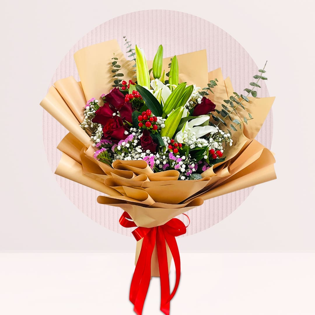 1 (213) buy rose and lily flowers online