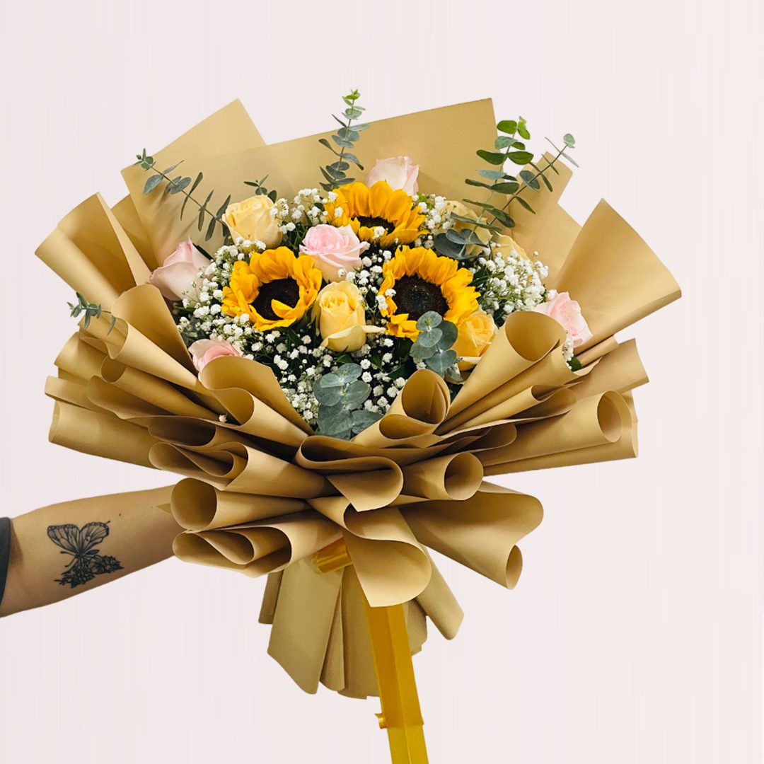 2 (209) order sunflower bouquet