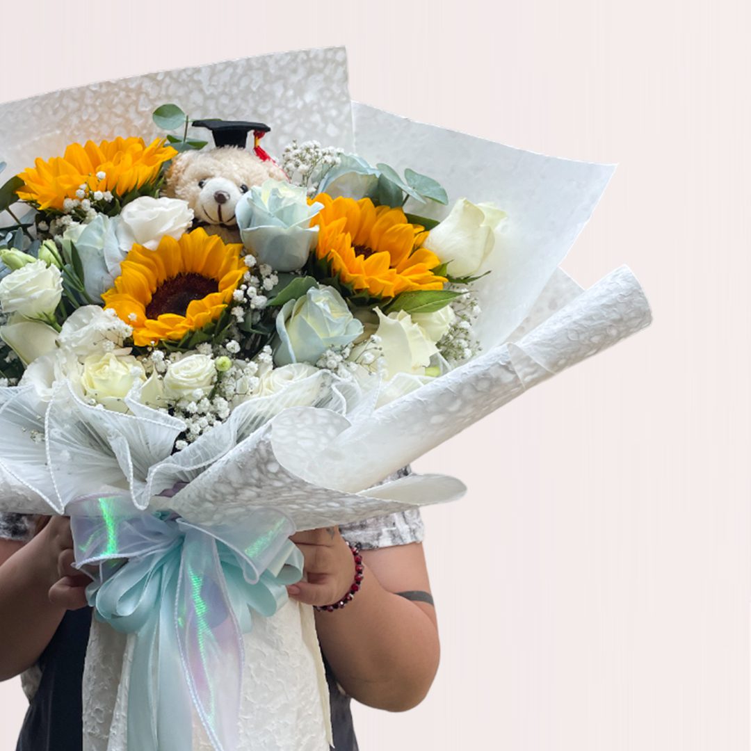 shop sunflower bouquet in kl