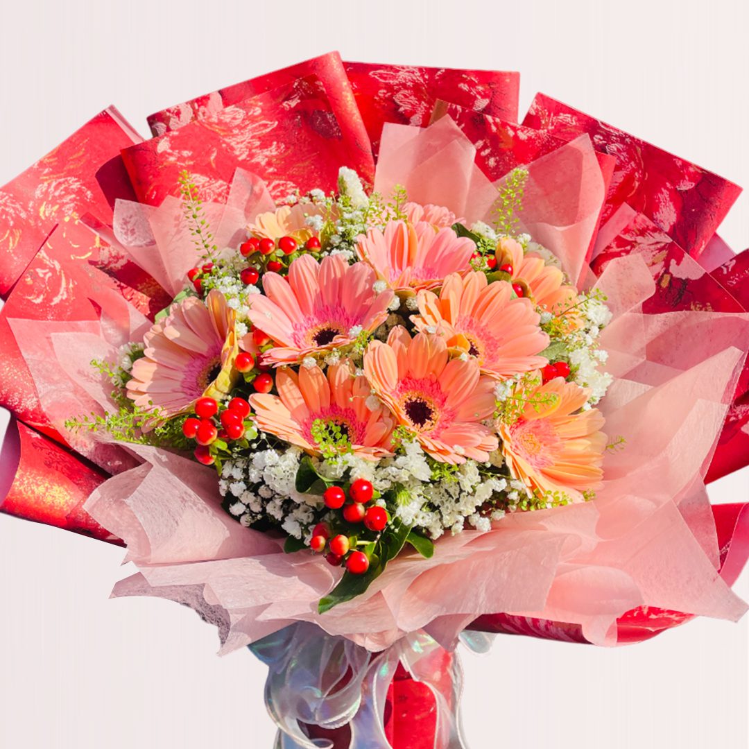 3 (207) gerbera flowers delivery kl