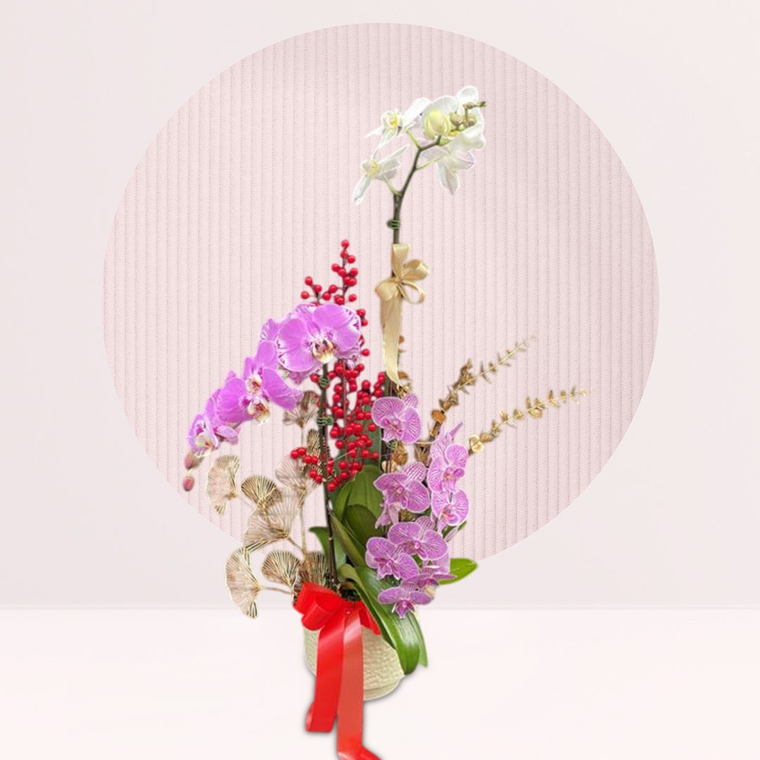 1 buy orchid floral arrangement online